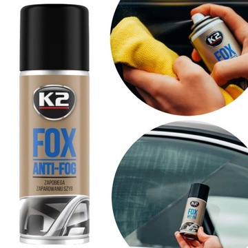 K2 FOX ANTI FOG ПРЕДОТВРАЩАЕТ ЗАПОТЕВАНИЕ ОКОН 150МЛ