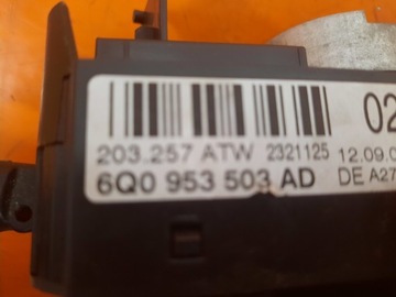 фото thumb №9, Volkswagen polo 4 05-09 кермовий/підкермовий стрічка перемикач комбінований 6q0953503ad bmd