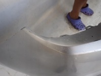 Купити Subaru forester iv рестайлінг  15- бампер перед передній омивачі, фото thumb