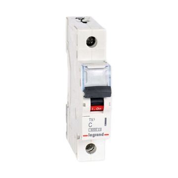 LEGRAND Wyłącznik nadprądowy TX3 1P C40A 403438