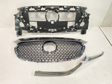 фото thumb №1, Решітка решітка радіатора хром каркас mazda 6 vi gj другий рестайлінг 2018-2024