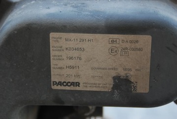 фото thumb №7, Daf cf 2015r євро 6 двигун paccar mx-11 291 h1 fv -vat