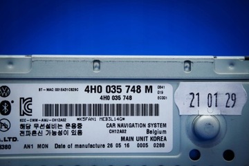 фото thumb №6, Навігація mmi 3g+ high audi мультимедіа a8 s8 4h0035748m