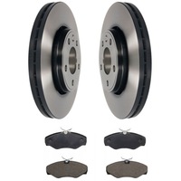 фото thumb №1, Тормозные диски + тормозные колодки перед do vivaro trafic ii 2001-