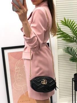 SUKIENKA ŻAKIETOWA SOHO PREMIUM __ pudrowy róż ___ 46