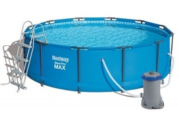 ЛЕСТНИЦА ДВУСТОРОННЯЯ для бассейна 107см BESTWAY 58330 3 ступеньки