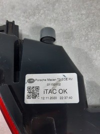 фото thumb №8, Porsche macan лампа правые зад правая задняя 95b945726q