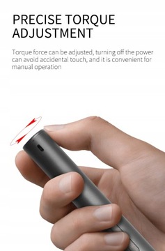 ЭЛЕКТРИЧЕСКАЯ ОТВЕРТКА АККУМУЛЯТОРНАЯ ОТВЕРТКА KS-882036 USB + 20 БИТ 23в1