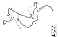 Клапан вентиляційний бака пального bmw 5 g30 з труба 1-4 13908482822 Ціна, фото thumb