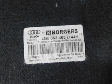 фото thumb №10, Audi a6 4g sedan обивка багажника пол 36km