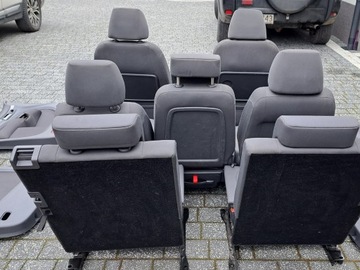 фото thumb №11, Vw touran i 7 человек комплект сидений 3 rzędy обшивки дверь