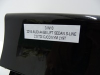 фото thumb №15, Кришка багажника задня задня багажника ly9t audi a4 b8 s4 lift 11-15r sedan