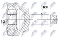 фото thumb №2, Шарнір піввісь npz-bm-015 nty