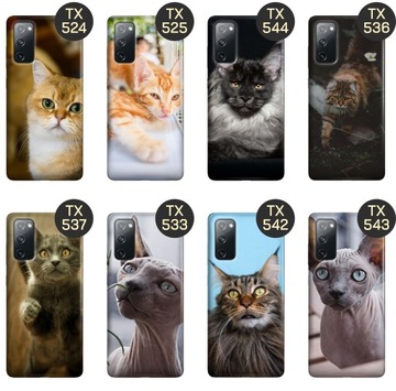 ETUI DO SAMSUNG GALAXY S20 FE / 5G WZORY KOTY KOTKI KOCIAKI OBUDOWA CASE