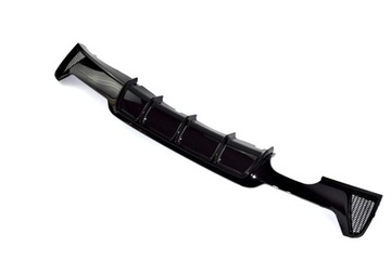 фото thumb №14, Дифузор бампера заднього do bmw 4 f32 f33 f36 abs глянцевий чорний sobmart