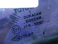 фото thumb №3, Corolla verso ii 01- скло дверна лівий перед ліва передня малий трикутник