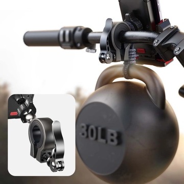 JOYROOM UCHWYT NA KIEROWNICĘ NA ROWER MOTOCYKL HULAJNOGĘ WÓZEK SOLIDNY