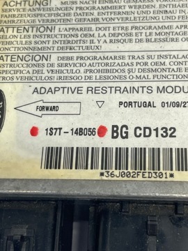фото thumb №2, Датчик подушка безопасности ford оригинальный номер 1s7t-14b056