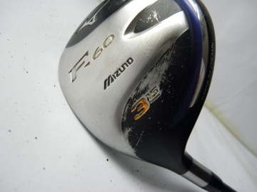 Деревянная клюшка для гольфа MIZUNO F-60 № 3, 15 градусов влево.