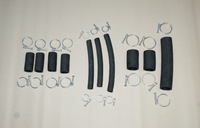 фото thumb №7, Труби i хомути радіатора обігрівача pogrzewacza двигуна m20 gaz 69 wąż шланги