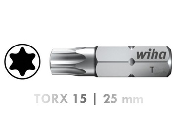 Бита Wiha Torx T15x25 мм.