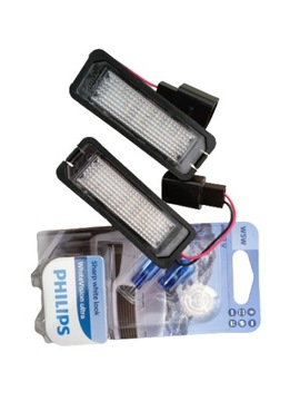 фото thumb №3, 2 лампочки номерного знака led philips seat altea leon ii