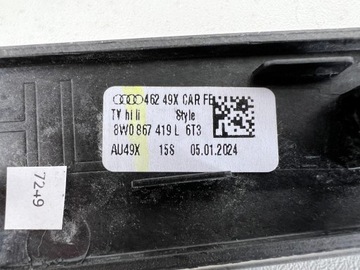 фото thumb №9, Декори планки audi a5 s5 rs5 8w sportback карбон 8w0867409ac 8w0867419l