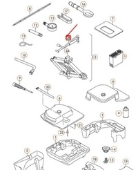 фото thumb №10, Ручка склопідйомника vag do audi a4 a5 rs5 оригінальний 8k0011221