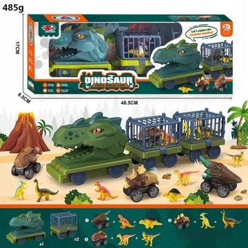 Игрушки Динозавры Транспорт Грузовики