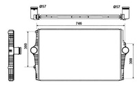 фото thumb №1, Nrf интеркулер volvo s60, s80, v70, xc70 nrf