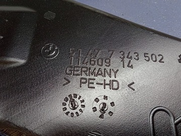 фото thumb №5, Bmw 5 g30 g31 канал воздуховод воздуха правые 7343502