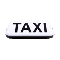 фото thumb №14, Лампа косая led taxi белый с napisem управление пульт