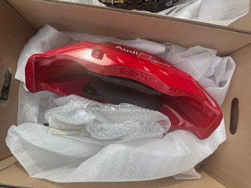 фото thumb №11, Audi rs4 rs5 суппорт зажимы перед ceramika тормозные колодки 8w0615107al 8w0615108al