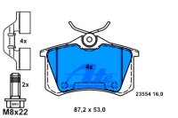 фото thumb №2, Ate гальмівні колодки гальмівні renault fluence grand scenic