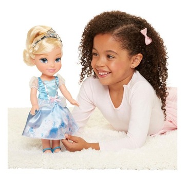 DUŻA LALKA KOPCIUSZEK CINDIRELLA 36cm Z SERII KSIĘŻNICZKI DISNEY