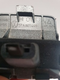 фото thumb №6, Vw tiguan 5ta ii r-line 15-19 заглушка na hak бампер задня задній 5ta807449