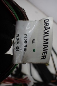 фото thumb №8, Джгут електропроводка консолі салону mercedes cl c216