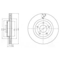 фото thumb №3, Тормозные диски тормозные колодки перед delphi mitsubishi asx iii