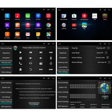 РАДИО 2 DIN ANDROID VW GOLF PASSAT SKODA SEAT