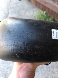 фото thumb №4, Bmwe e60 e61 труба воздухозаборник воздуха 7803843