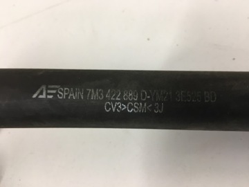 фото thumb №5, Шланг усилителя vw sharan seat alhambra ford galaxy 7m3422889d