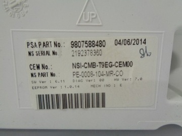 фото thumb №7, Peugeot 308 t9 спидометр приборы 9807588480 англия