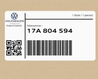 фото thumb №1, Кронштейн 17a804594 vw jetta