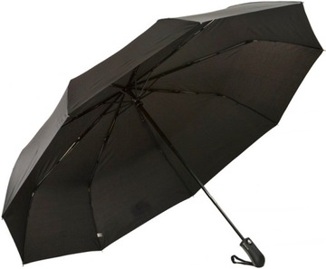 PARASOLKA MĘSKA PARASOL MĘSKI DAMSKI MOCNY CZARNY DUŻY 120CM AUTOMAT UNISEX