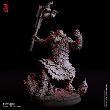 Фигурка Огненный Гигант DnD Pathfinder RPG