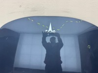 Tesla model 3 3 17r- капот кришка двигуна перед передня Київ, фото thumb