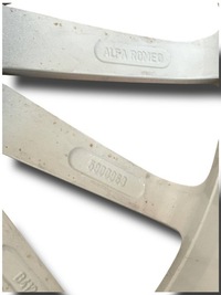 фото thumb №7, Білий диски алюмінієві 7jx17h2-43.5 оригінальні нове alfa 5900963 !j