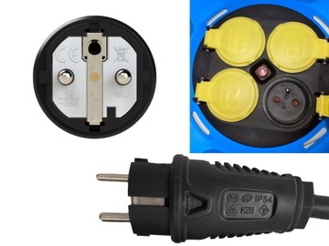 Резиновый удлинитель H07RN-F 3x2,5мм2 OnPD 15м
