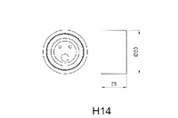 фото thumb №2, Japko 45h14 натяжитель, ремень распределительного вала