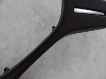 фото thumb №7, Mercedes w166 x166 w246 w204 рестайлінг w212 - рамка накладка кермо коричнева